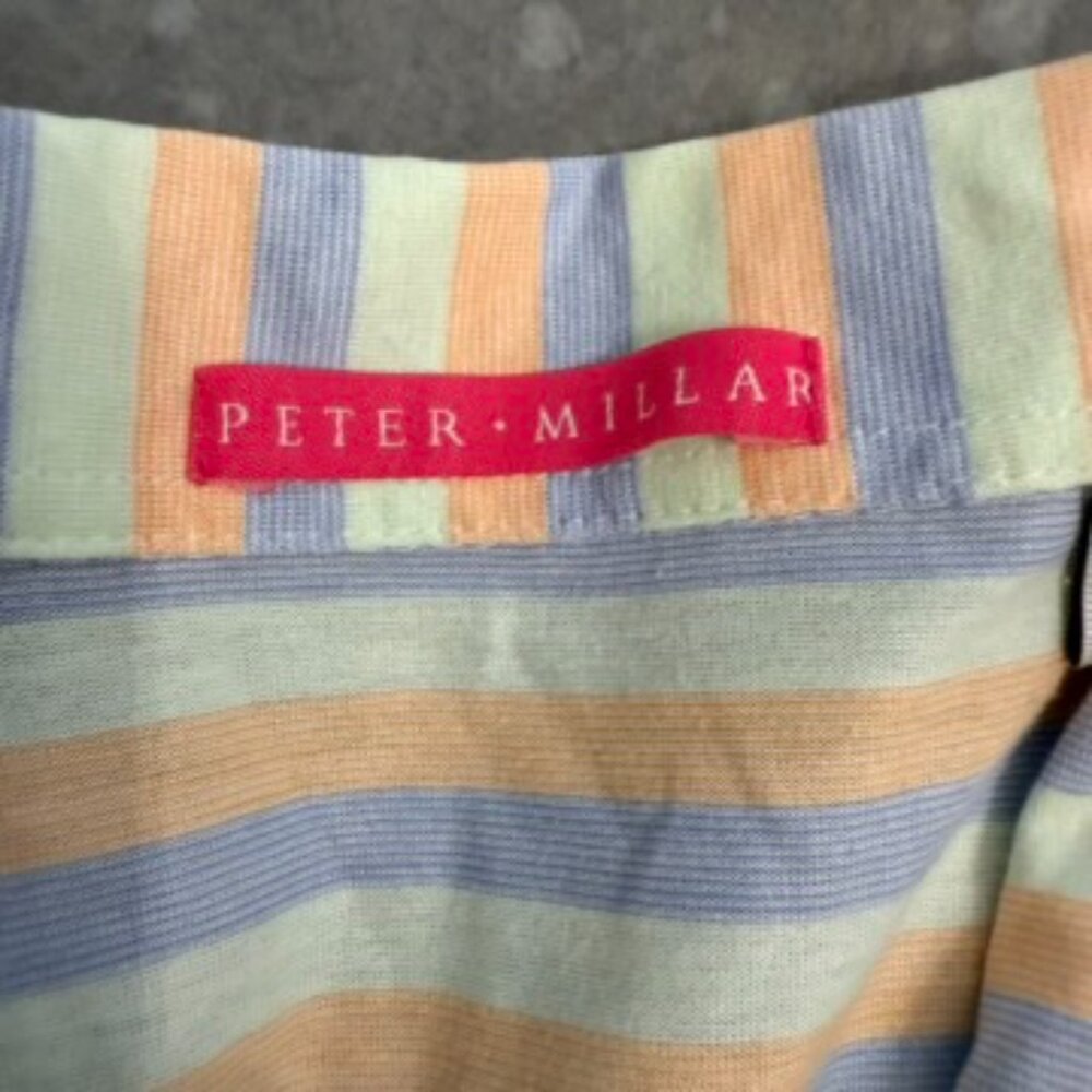 Peter Millar Pastel Stripe Polo Shirt – Size Large (Women’s) - Picture 5 of 12